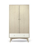 Coxley - Natural White 3 Piece Cotbed Set with Dresser Changer & Wardrobe image number 5